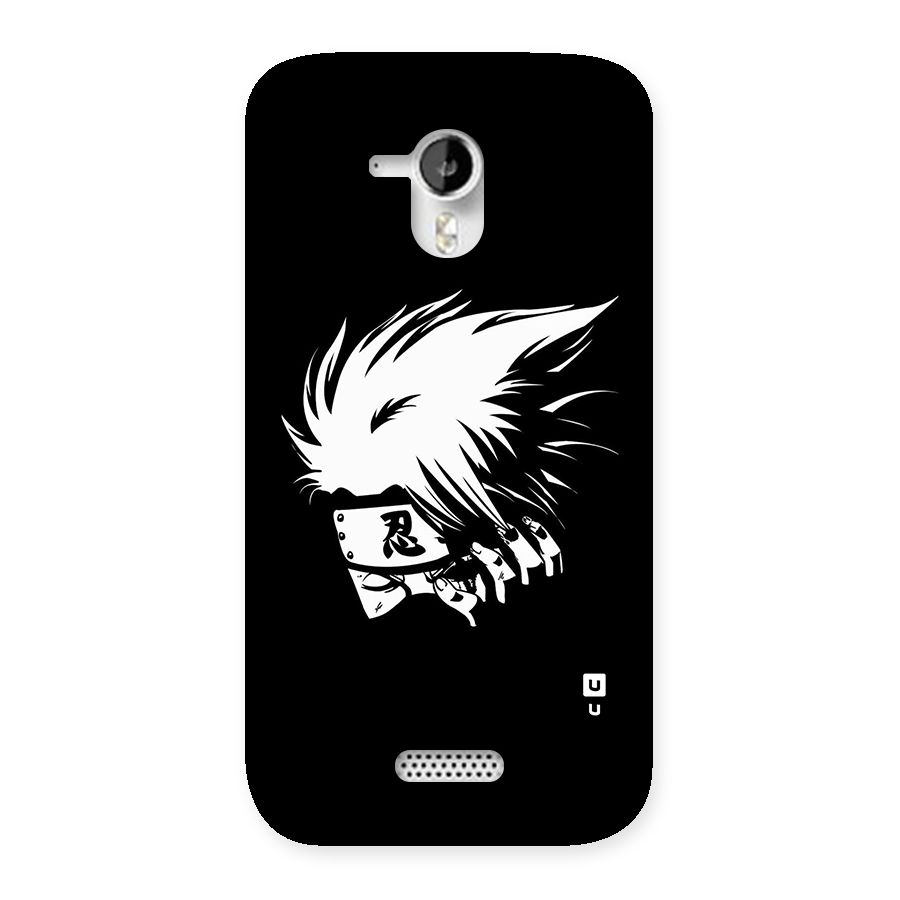 Kakashi Hatake Black Back Case for Micromax Canvas HD A116