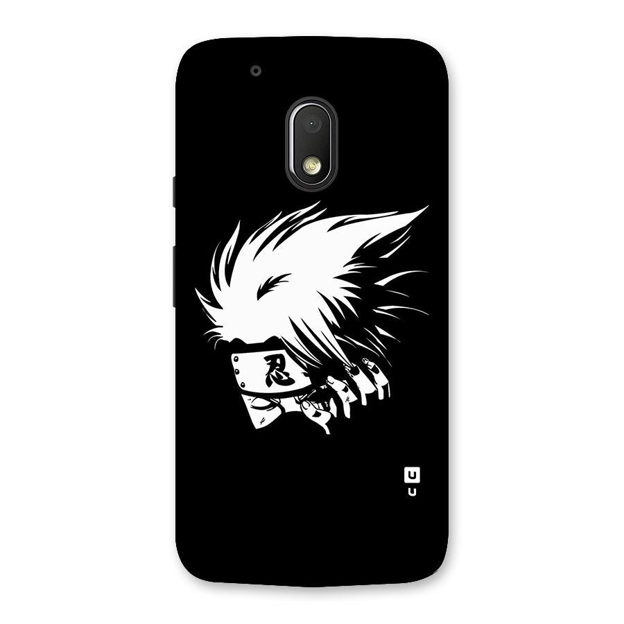 Kakashi Hatake Black Back Case for Moto G4 Play