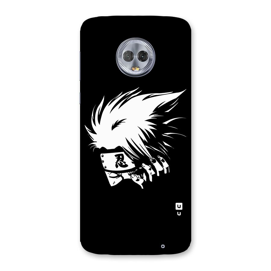 Kakashi Hatake Black Back Case for Moto G6 Plus