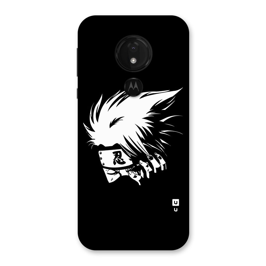 Kakashi Hatake Black Back Case for Moto G7 Power