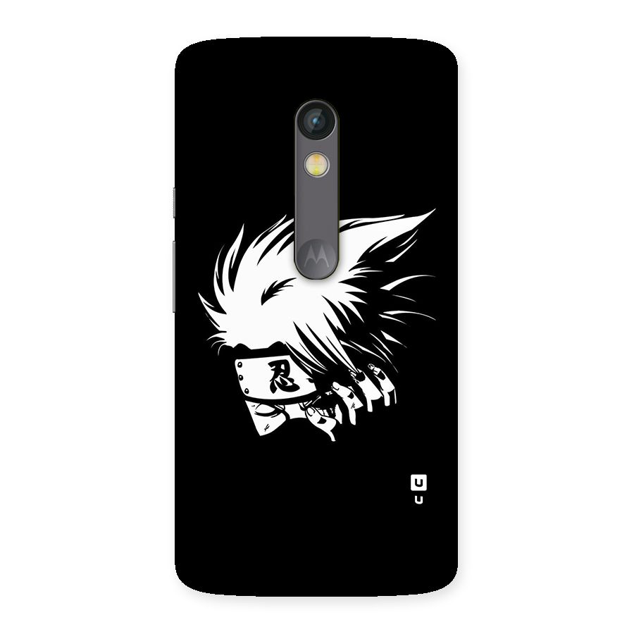 Kakashi Hatake Black Back Case for Moto X Play