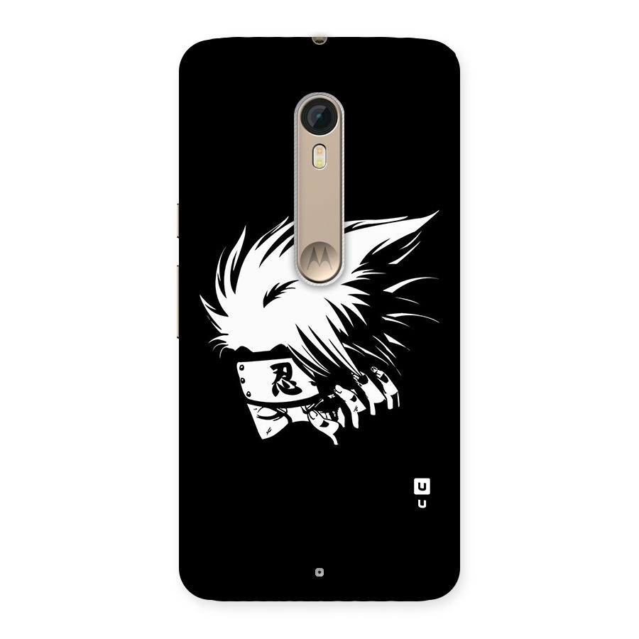 Kakashi Hatake Black Back Case for Motorola Moto X Style