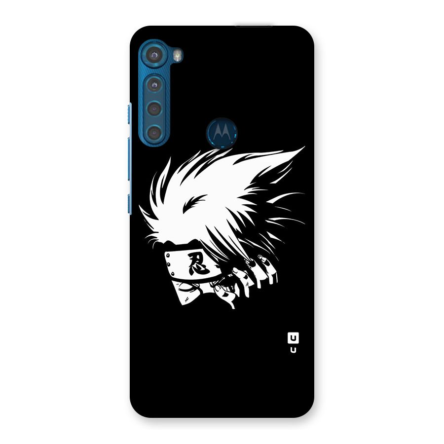Kakashi Hatake Black Back Case for Motorola One Fusion Plus