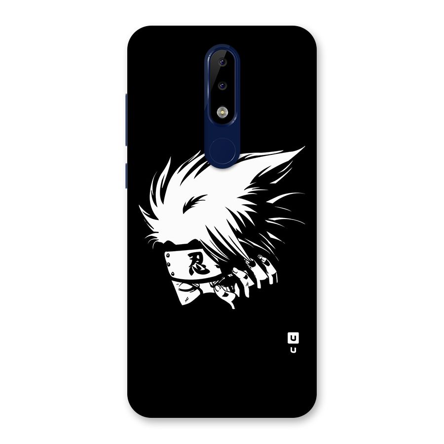 Kakashi Hatake Black Back Case for Nokia 5.1 Plus