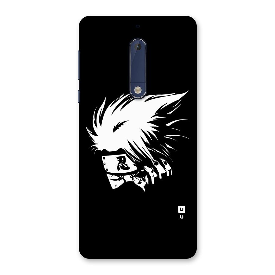 Kakashi Hatake Black Back Case for Nokia 5