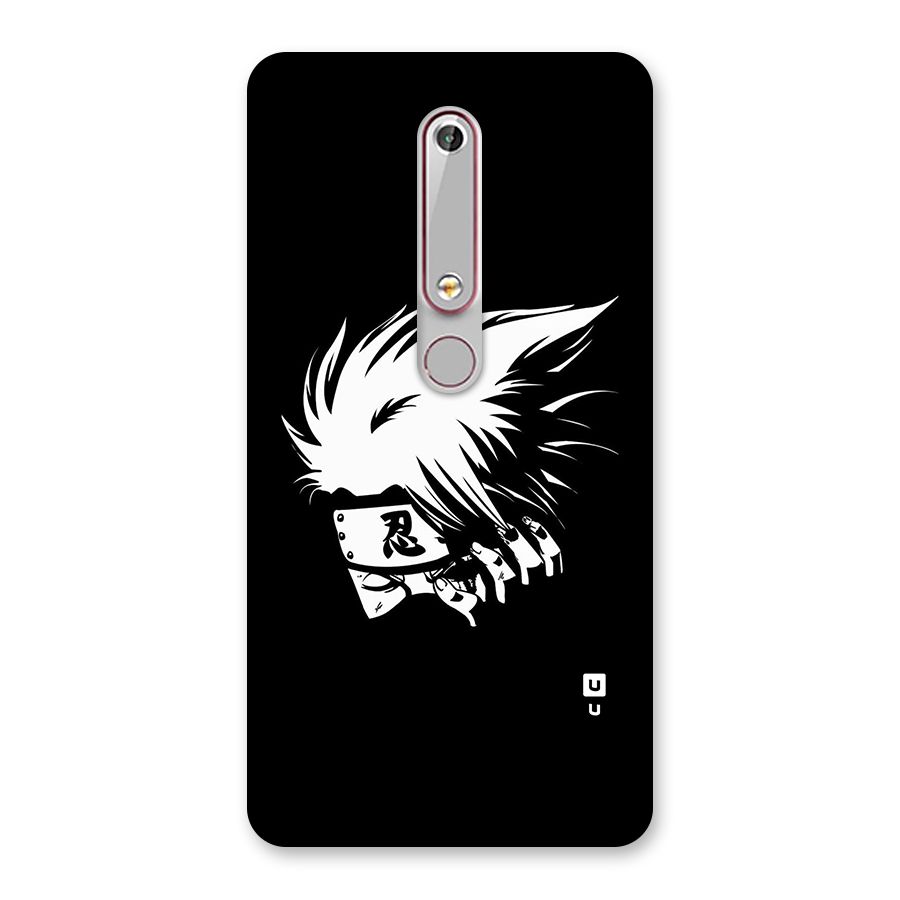 Kakashi Hatake Black Back Case for Nokia 6.1