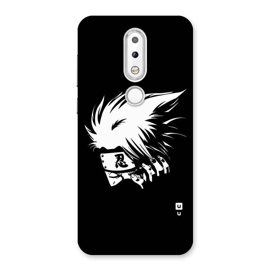 Kakashi Hatake Black Back Case for Nokia 6.1 Plus