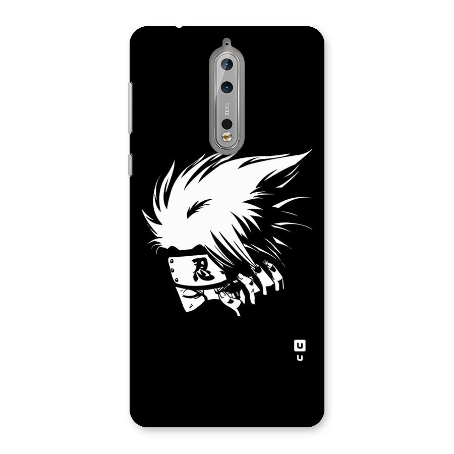 Kakashi Hatake Black Back Case for Nokia 8