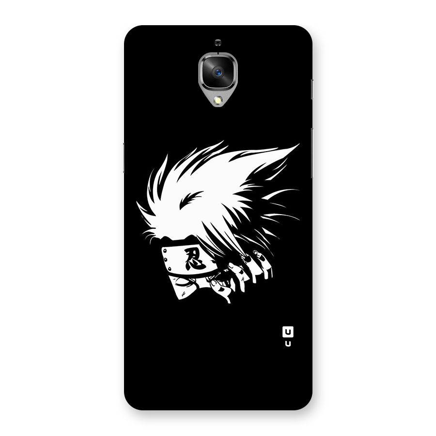 Kakashi Hatake Black Back Case for OnePlus 3