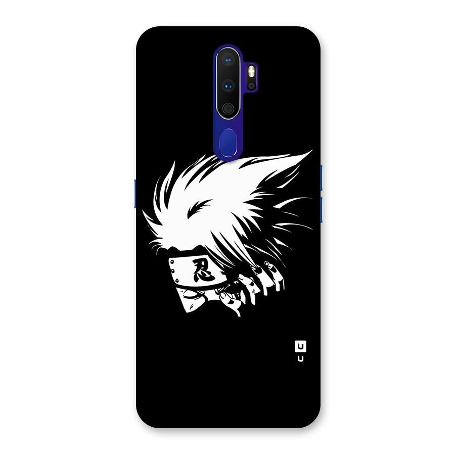 Kakashi Hatake Black Back Case for Oppo A9 (2020)