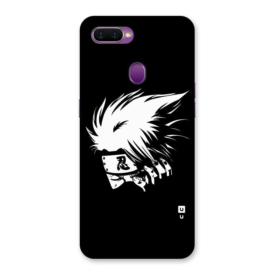 Kakashi Hatake Black Back Case for Oppo F9