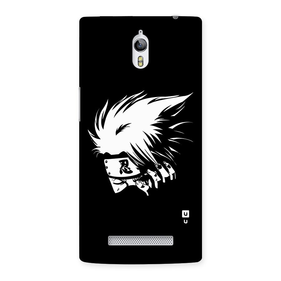 Kakashi Hatake Black Back Case for Oppo Find 7
