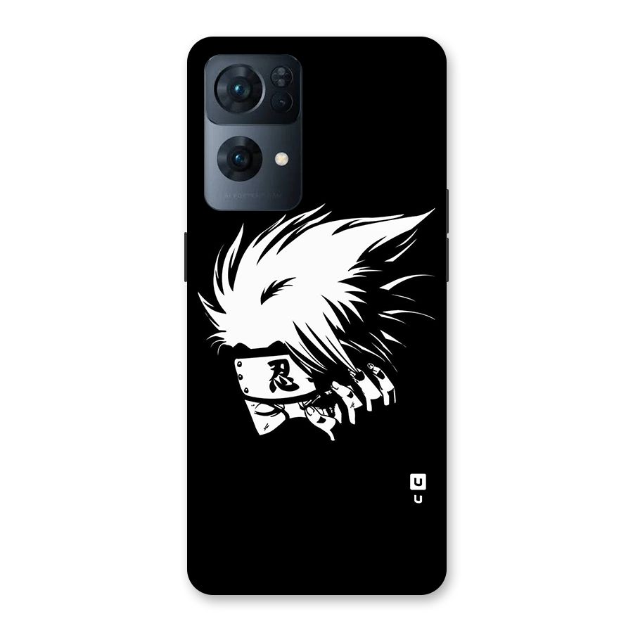 Kakashi Hatake Black Back Case for Oppo Reno7 Pro 5G