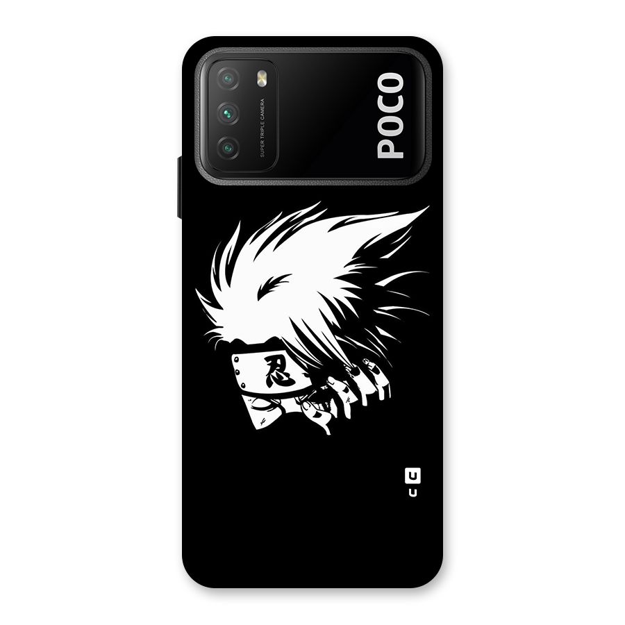 Kakashi Hatake Black Back Case for Poco M3