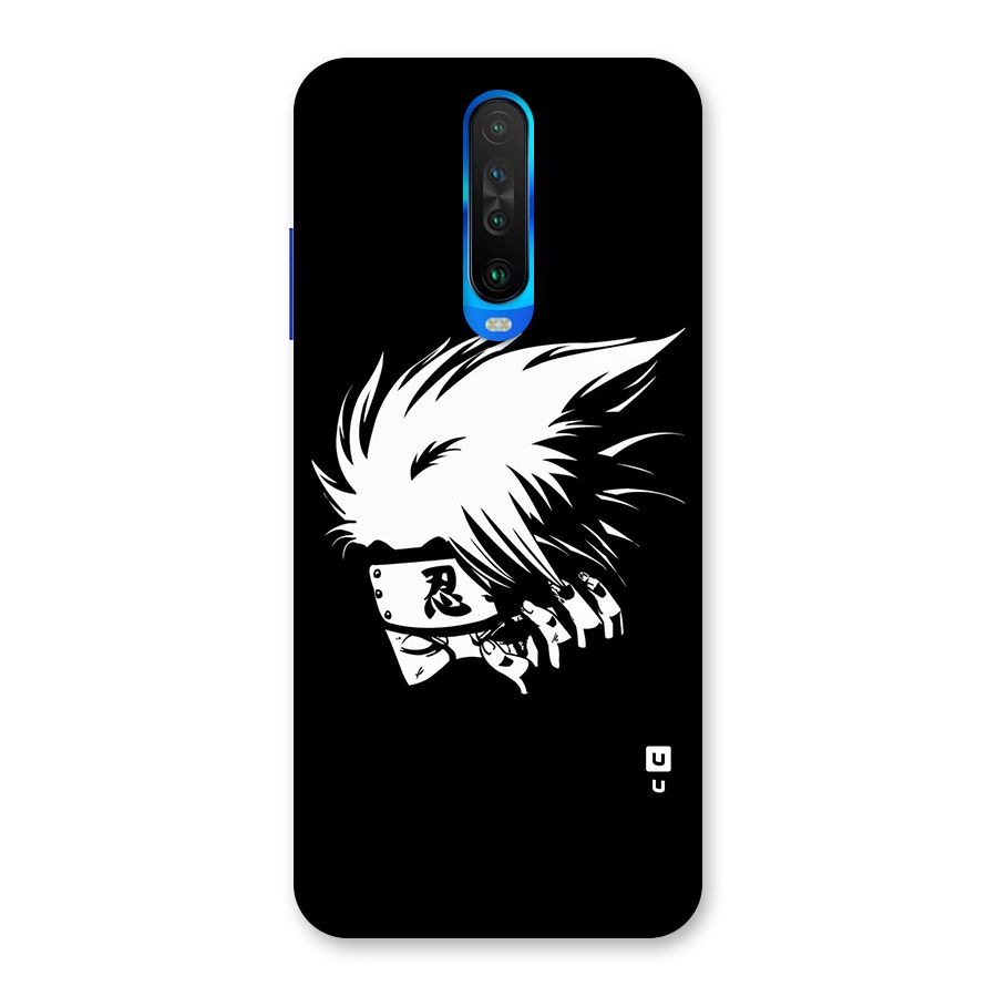 Kakashi Hatake Black Back Case for Poco X2