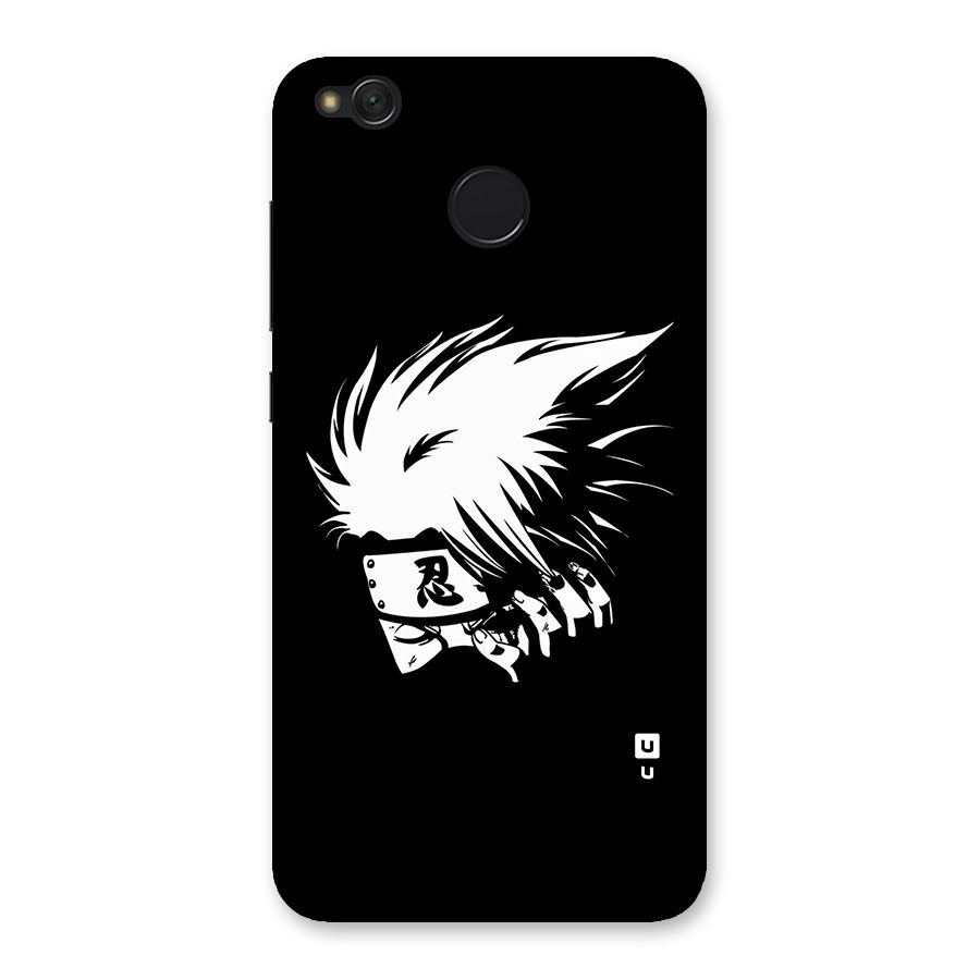 Kakashi Hatake Black Back Case for Redmi 4