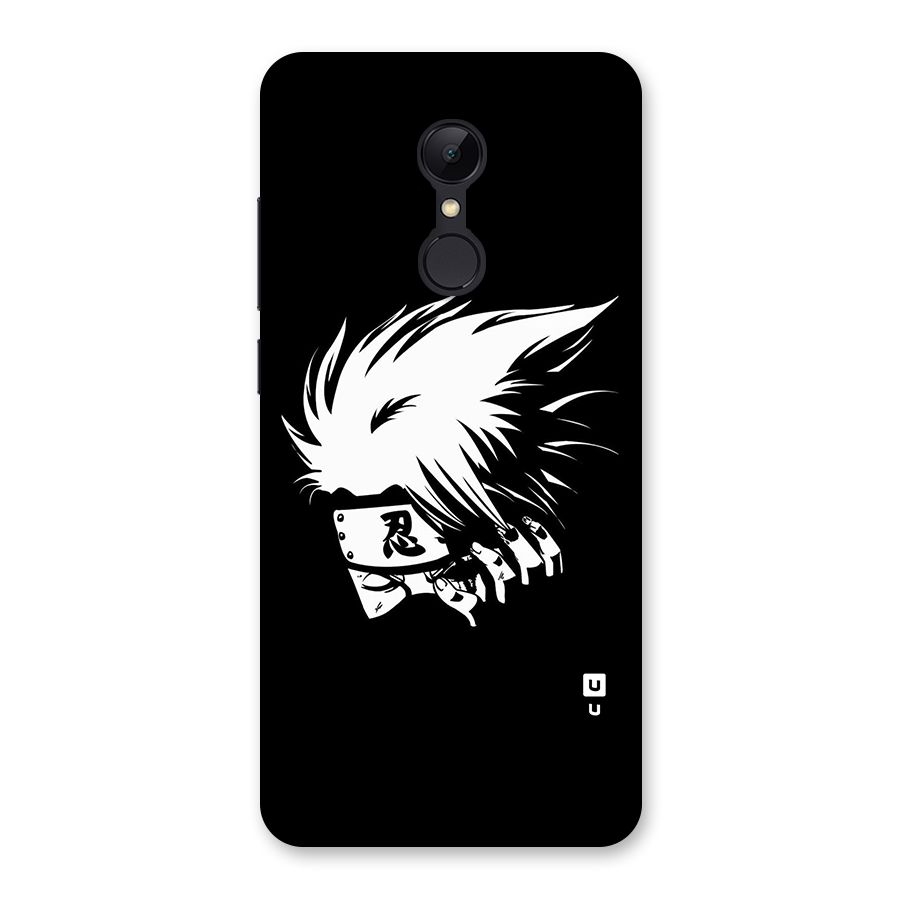 Kakashi Hatake Black Back Case for Redmi 5