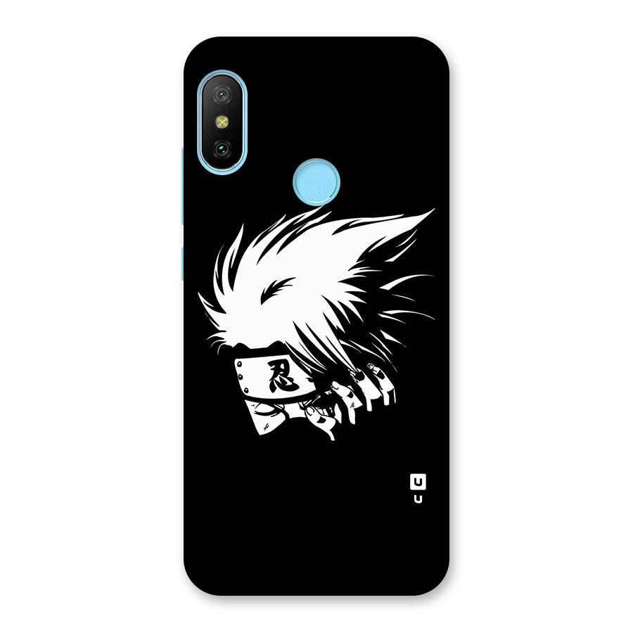 Kakashi Hatake Black Back Case for Redmi 6 Pro
