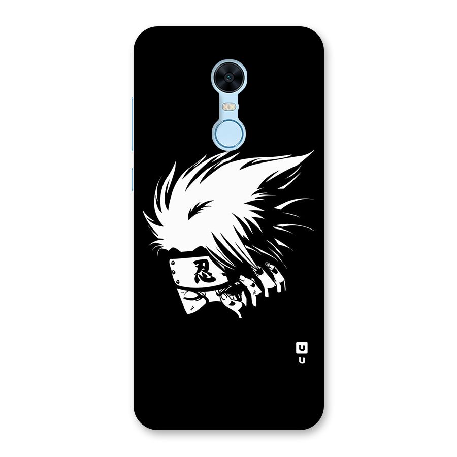Kakashi Hatake Black Back Case for Redmi Note 5