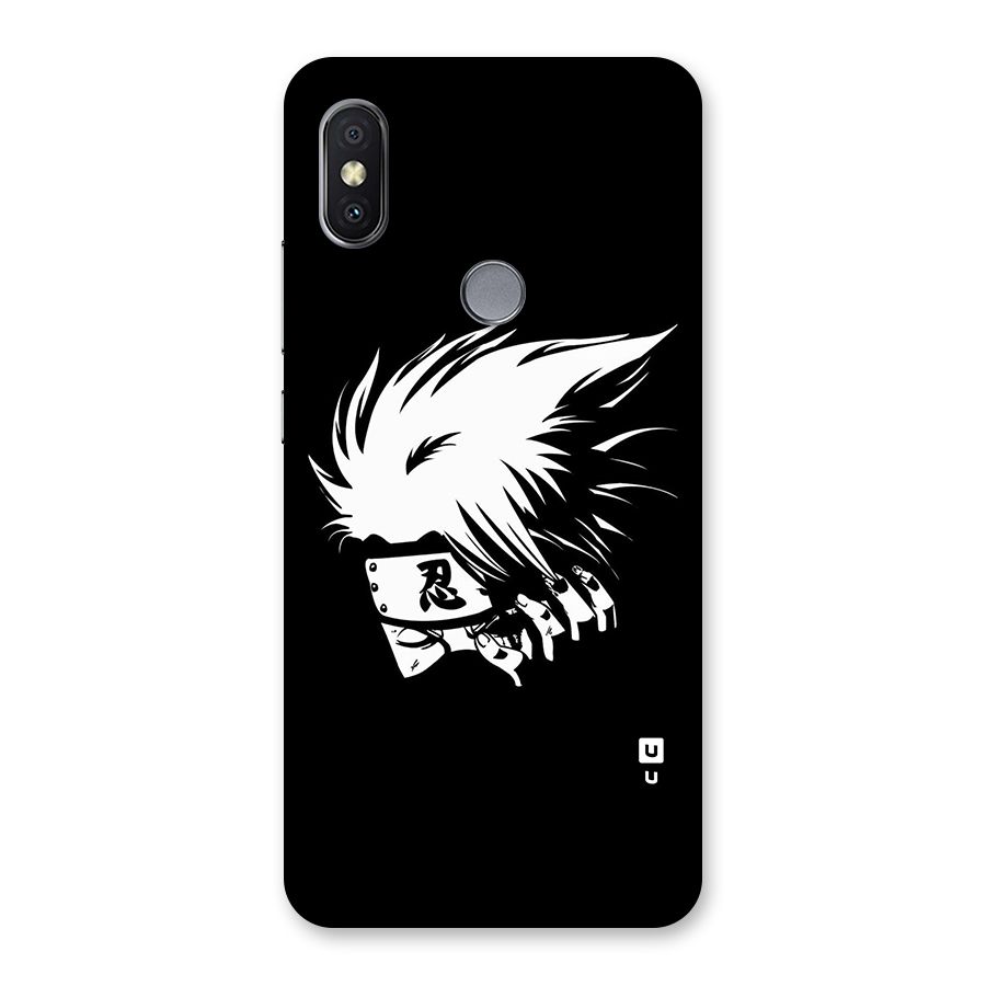 Kakashi Hatake Black Back Case for Redmi Y2