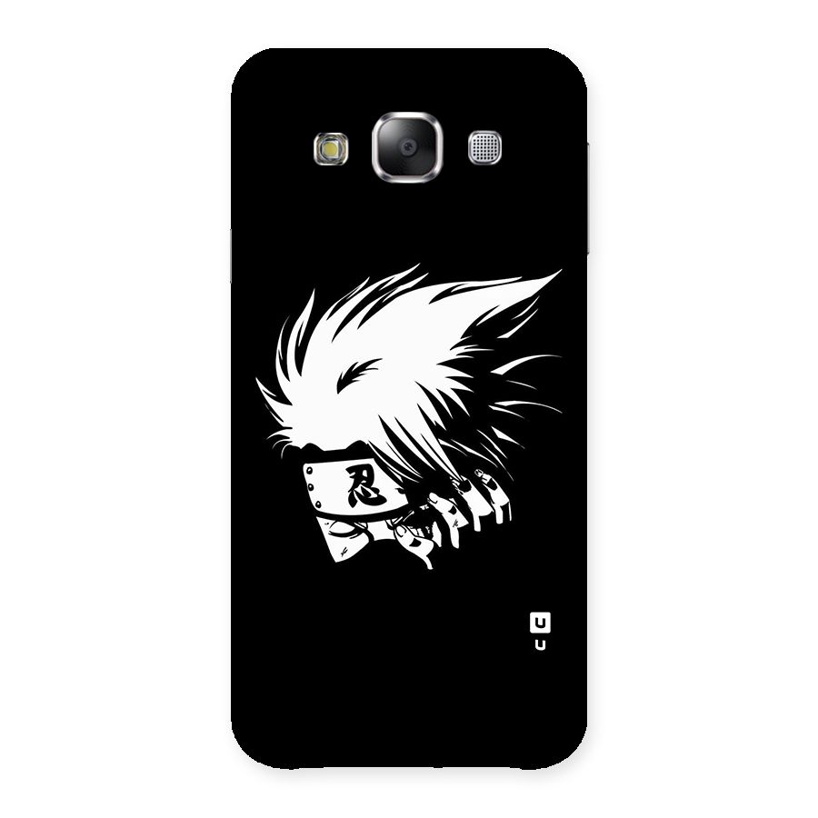 Kakashi Hatake Black Back Case for Samsung Galaxy E5