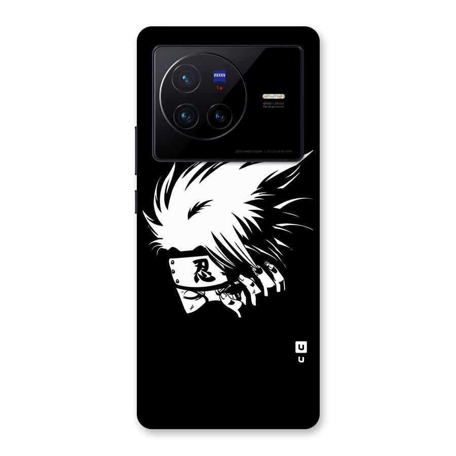 Kakashi Hatake Black Back Case for Vivo X80