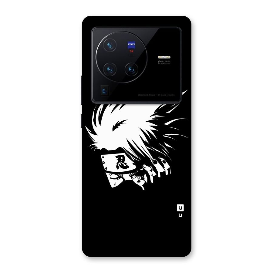 Kakashi Hatake Black Back Case for Vivo X80 Pro
