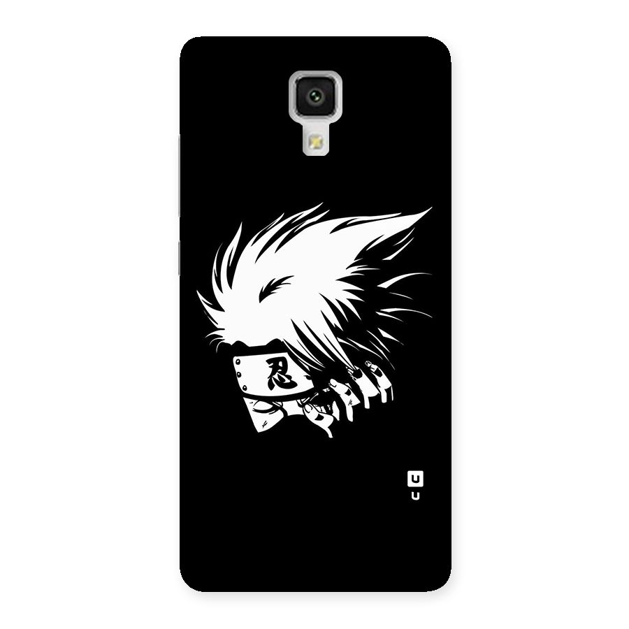 Kakashi Hatake Black Back Case for Xiaomi Mi 4
