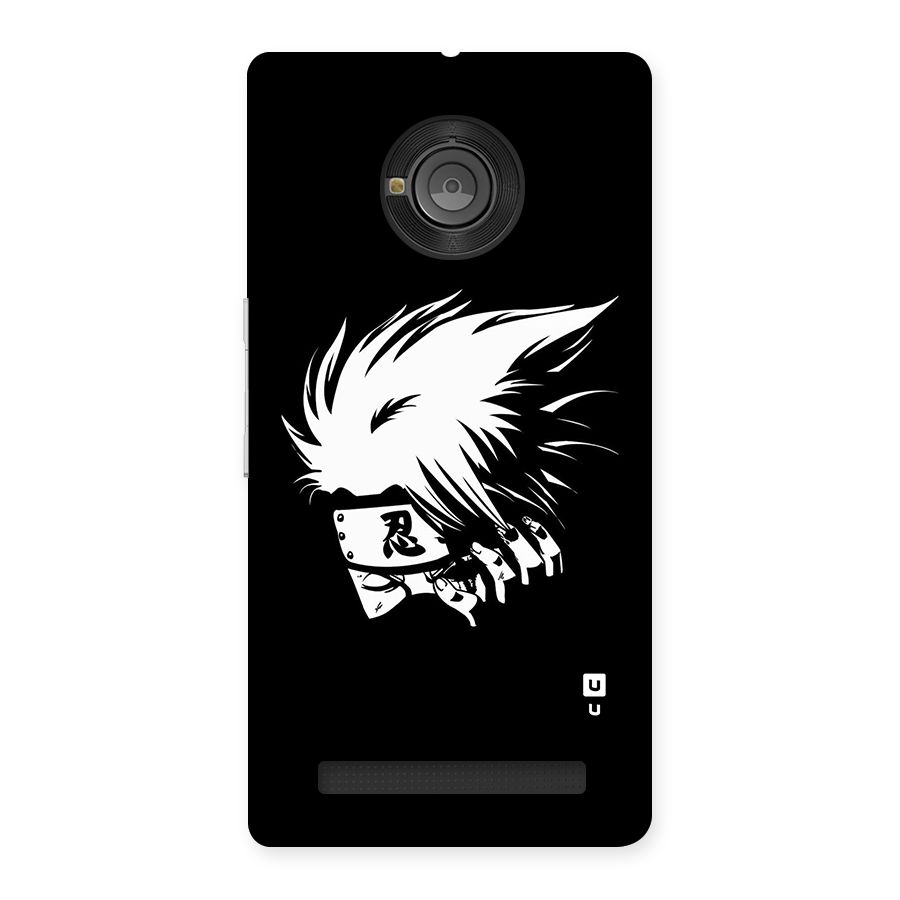 Kakashi Hatake Black Back Case for Yu Yunique