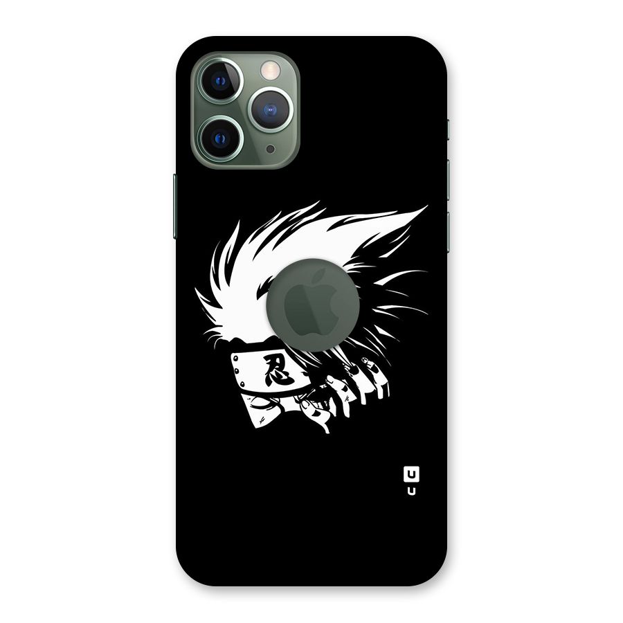 Kakashi Hatake Black Back Case for iPhone 11 Pro Logo  Cut