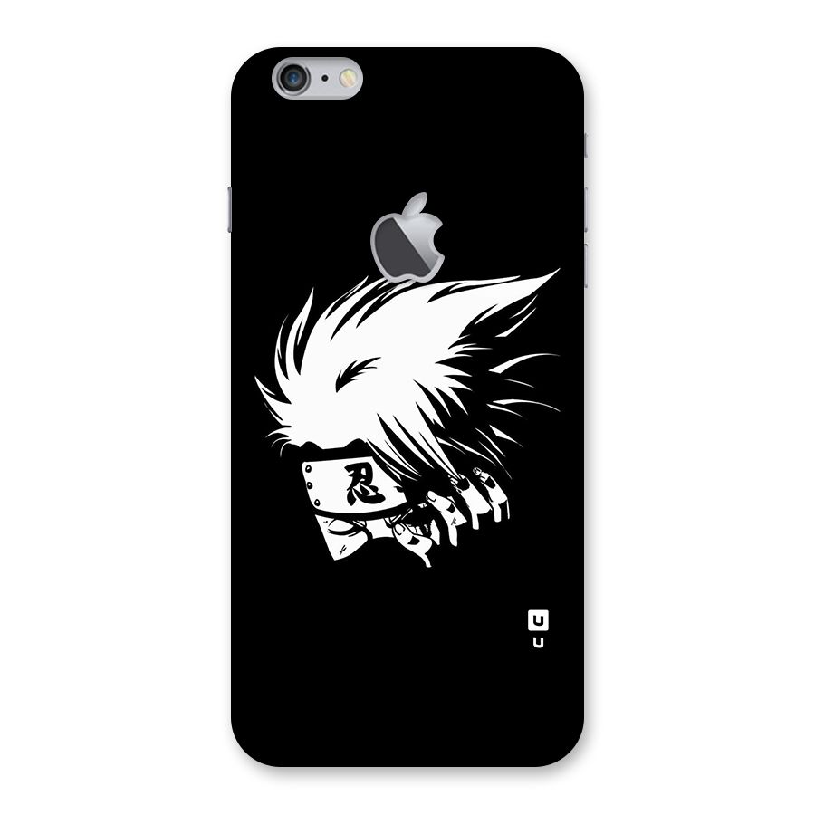 Kakashi Hatake Black Back Case for iPhone 6 Plus 6S Plus Logo Cut