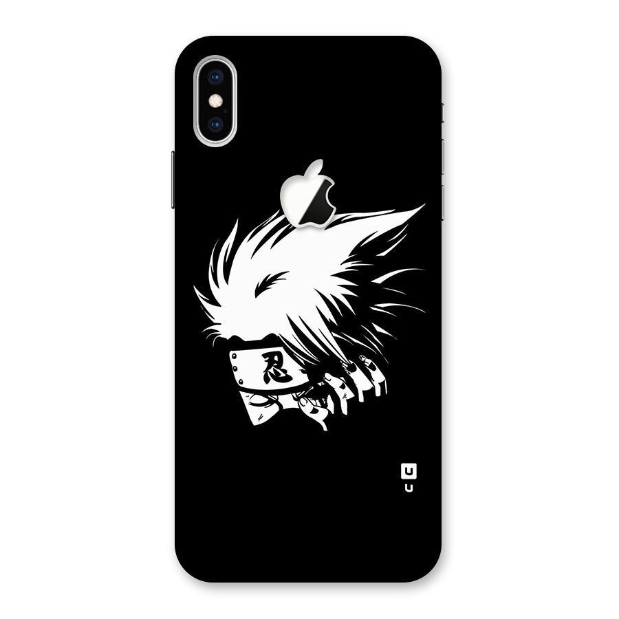 Kakashi Hatake Black Back Case for iPhone XS Max Apple Cut