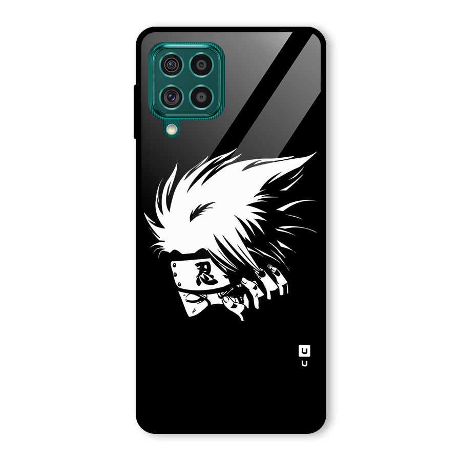 Kakashi Hatake Black Glass Back Case for Galaxy F62