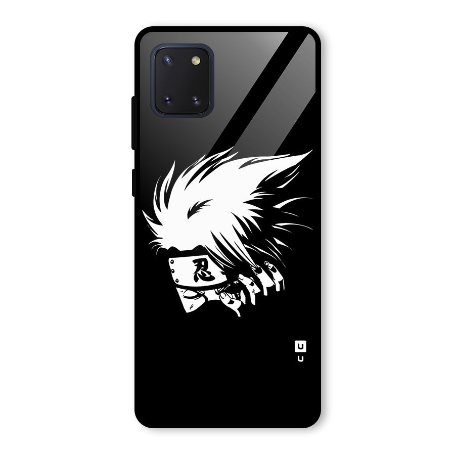 Kakashi Hatake Black Glass Back Case for Galaxy Note 10 Lite
