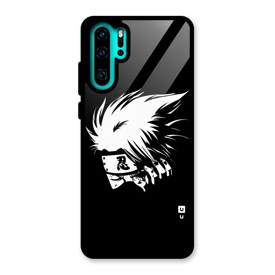Kakashi Hatake Black Glass Back Case for Huawei P30 Pro