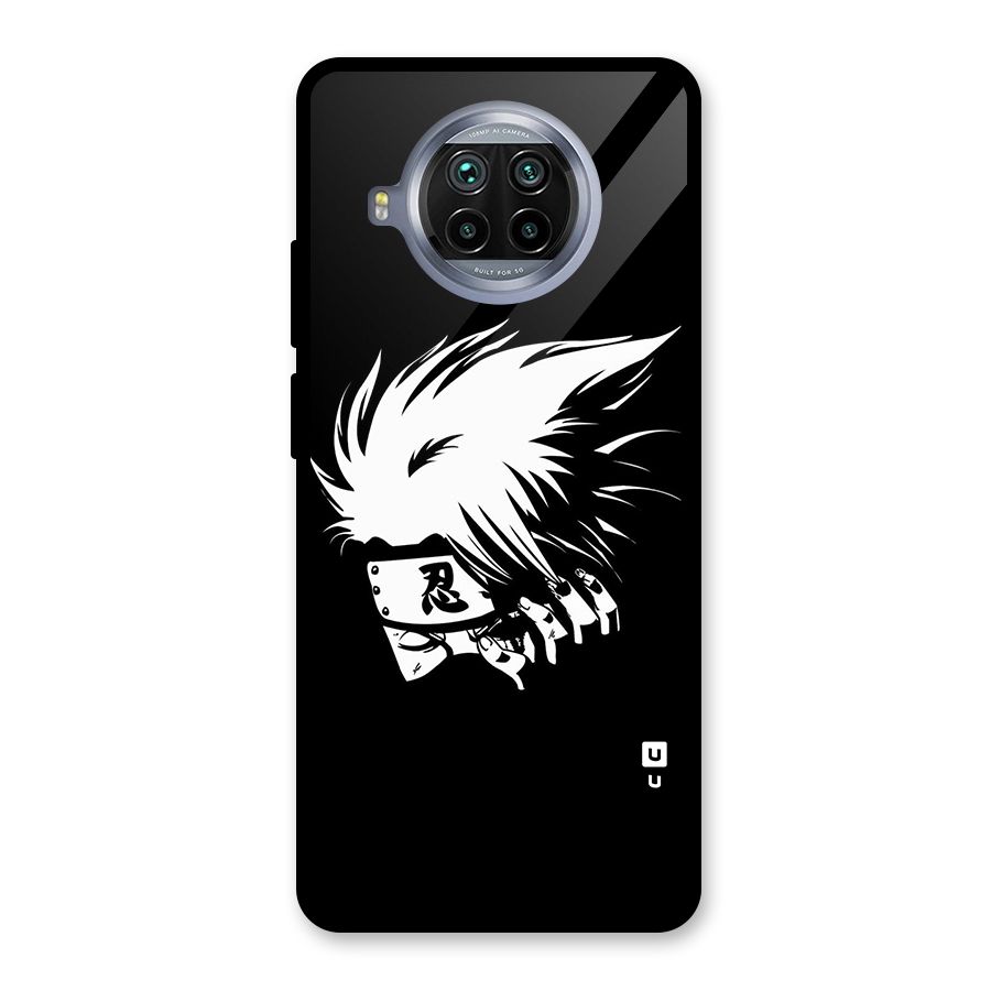 Kakashi Hatake Black Glass Back Case for Mi 10i
