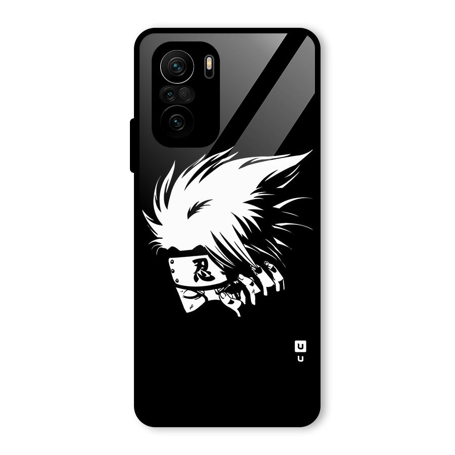 Kakashi Hatake Black Glass Back Case for Mi 11X Pro