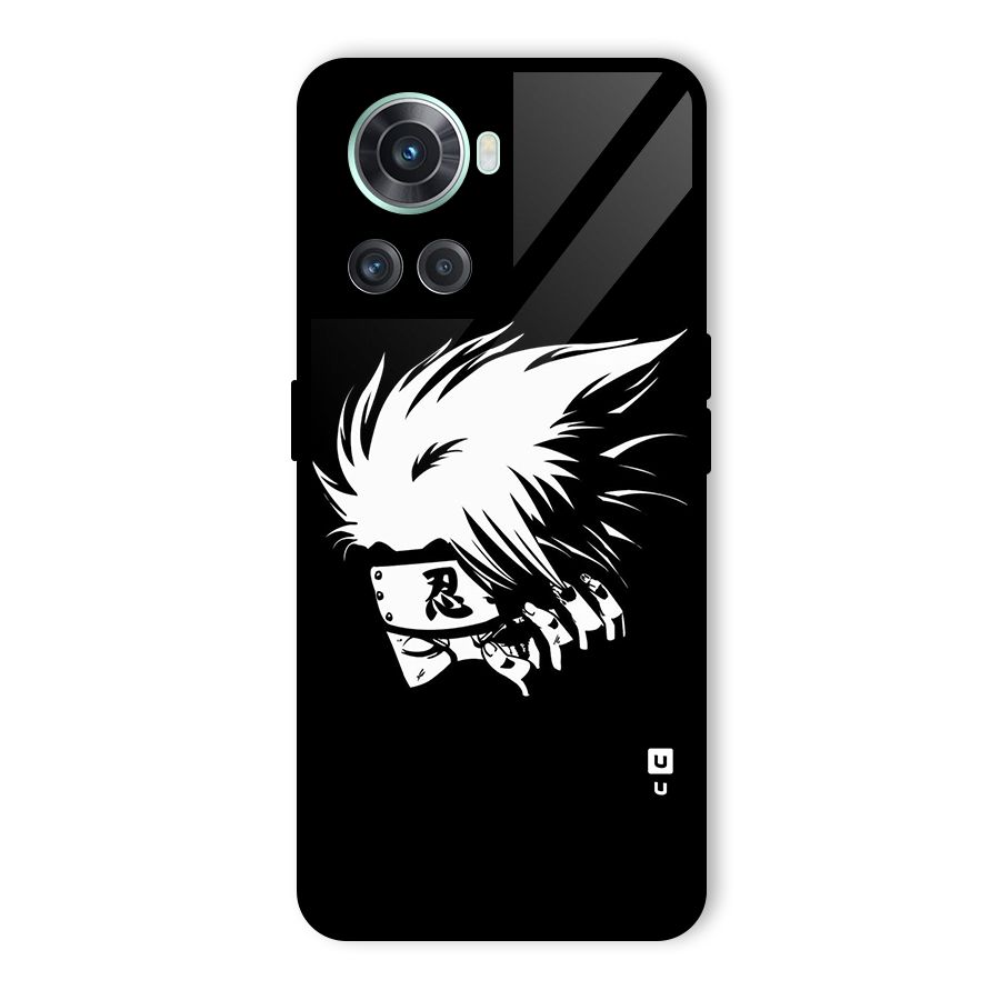 Kakashi Hatake Black Glass Back Case for OnePlus 10R
