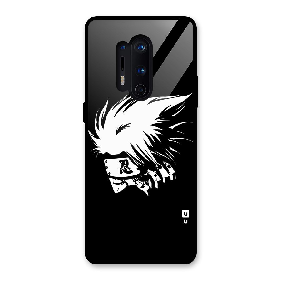 Kakashi Hatake Black Glass Back Case for OnePlus 8 Pro