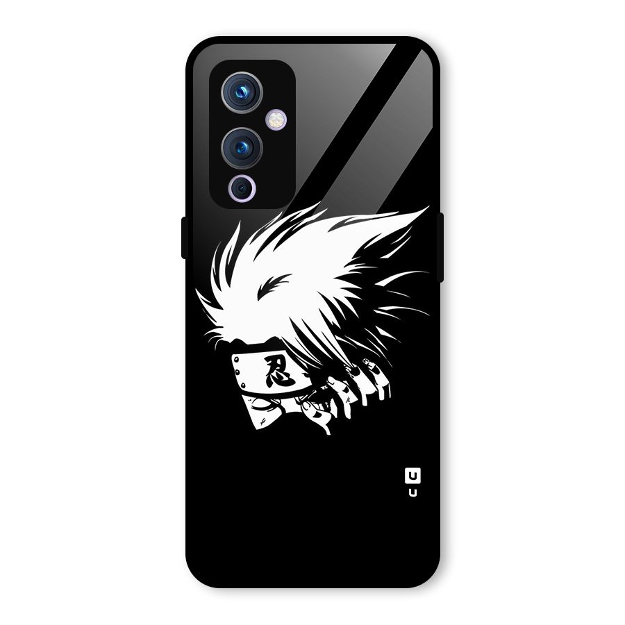 Kakashi Hatake Black Glass Back Case for OnePlus 9