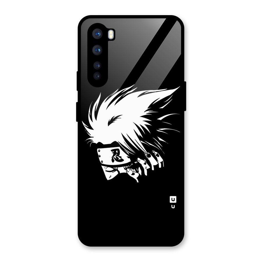Kakashi Hatake Black Glass Back Case for OnePlus Nord