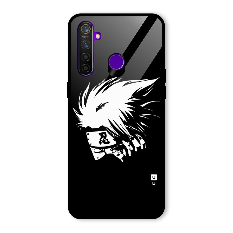 Kakashi Hatake Black Glass Back Case for Realme 5 Pro