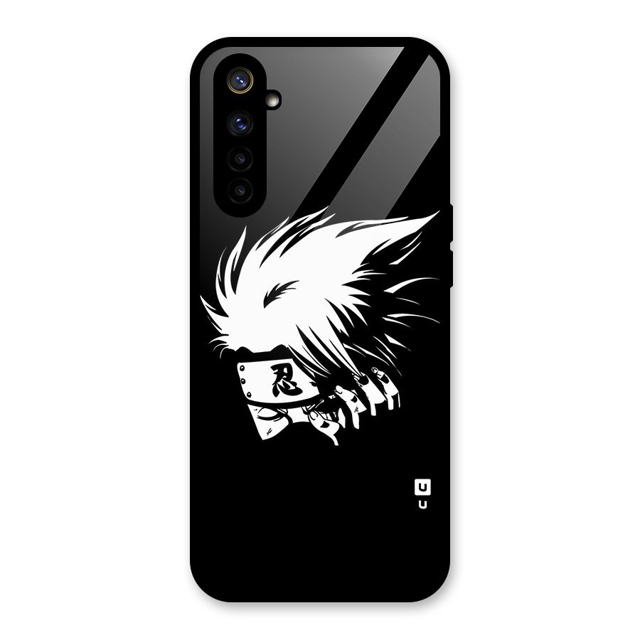Kakashi Hatake Black Glass Back Case for Realme 6