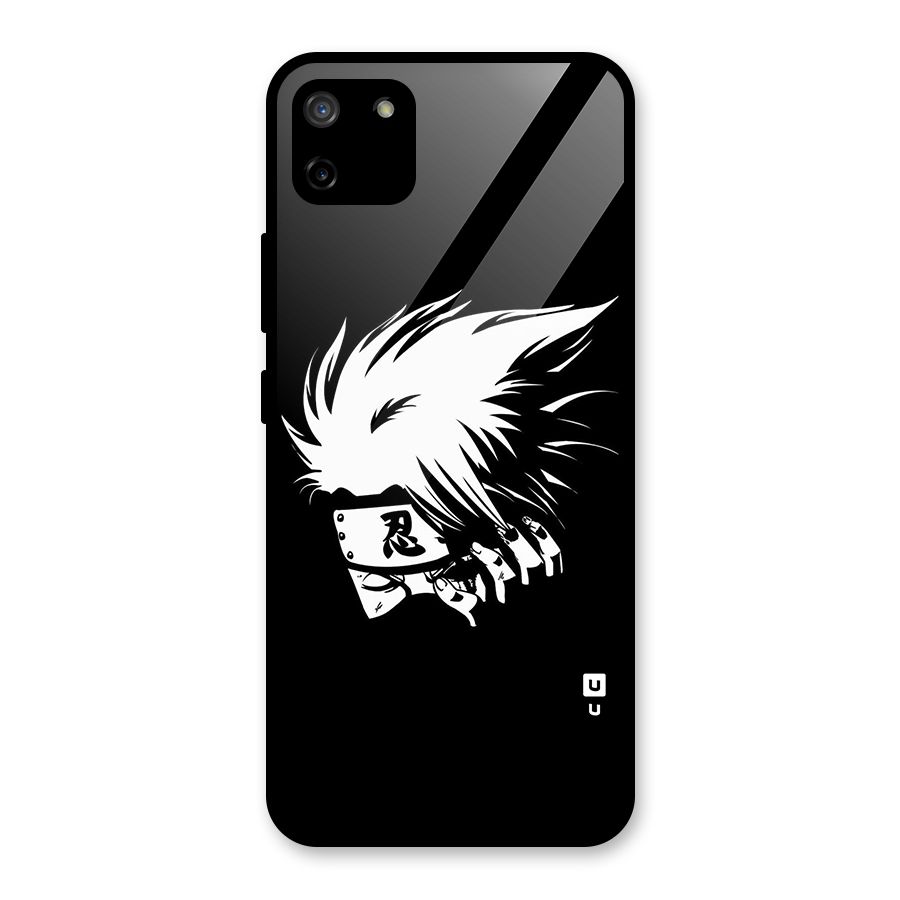 Kakashi Hatake Black Glass Back Case for Realme C11
