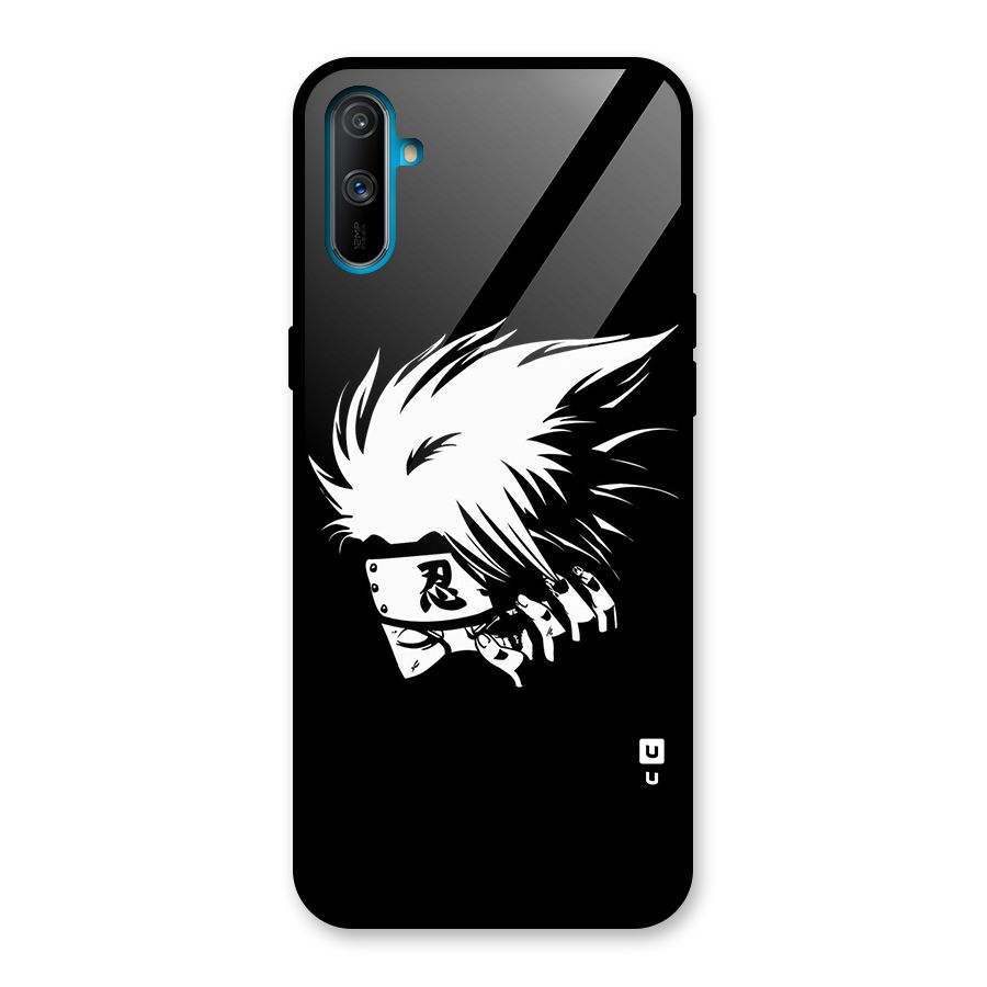 Kakashi Hatake Black Glass Back Case for Realme C3