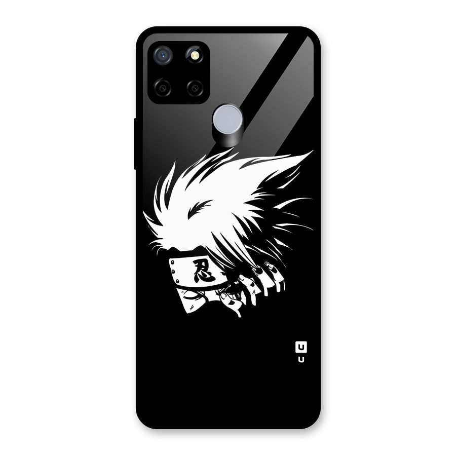 Kakashi Hatake Black Glass Back Case for Realme Narzo 30A