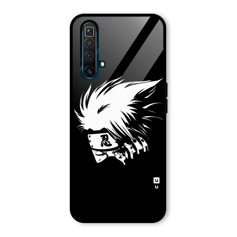 Kakashi Hatake Black Glass Back Case for Realme X3