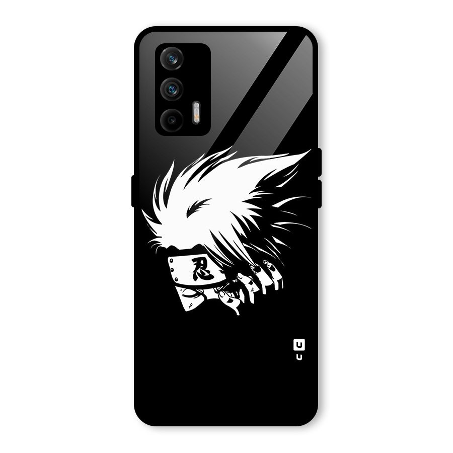 Kakashi Hatake Black Glass Back Case for Realme X7 Max