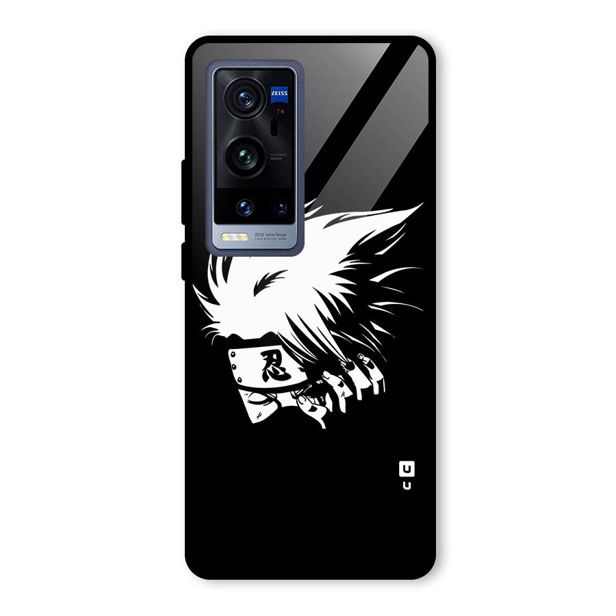 Kakashi Hatake Black Glass Back Case for Vivo X60 Pro Plus