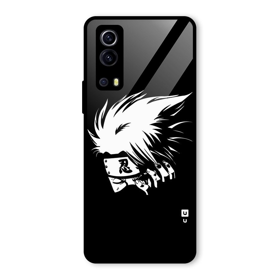 Kakashi Hatake Black Glass Back Case for Vivo iQOO Z3